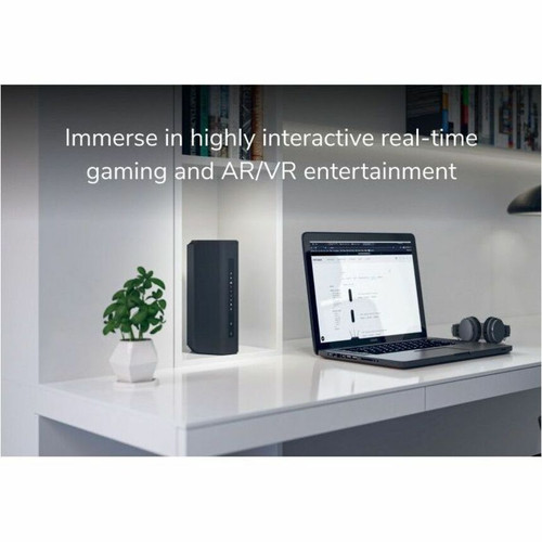 Netgear RS200-100CNS Nighthawk Wi-Fi 7 Dual-Band Wireless Router - 2.5GbE Port - Quad-Core 2 GHz - 2 GB RAM - 4 Antennas - 812.5 MB/s