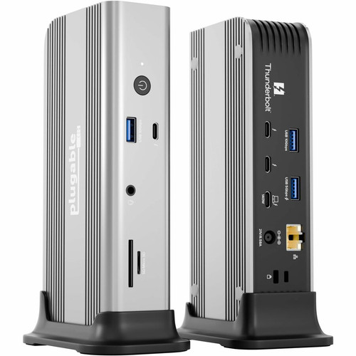 Plugable 11-in-1 Thunderbolt 5 Docking Station - Thunderbolt 5 - Thunderbolt (Fleet Network)