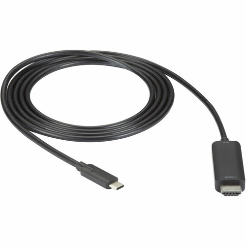 Black Box USB-C Audio/Video Cable - 6 ft (1.83 m) HDMI/USB-C A/V Cable for Notebook, Tablet, Smartphone, Display, Monitor, Projector, (Fleet Network)
