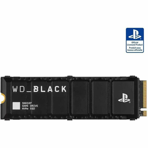 WD Black SN850P WDBBYV0040BNC-WRSN 4 TB Solid State Drive - M.2 2280 Internal - PCI Express NVMe (PCI Express NVMe 4.0 x4) - Black - - (WDBBYV0040BNC-WRSN)