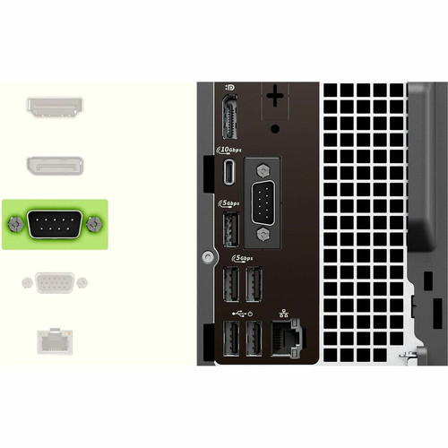 Dell YHVV1 Pro Max FCS1250 Slim PC - Intel Core Ultra 5235 - 16 GB RAM - 512 GB NVMe SSD - Windows 11 Pro - Black