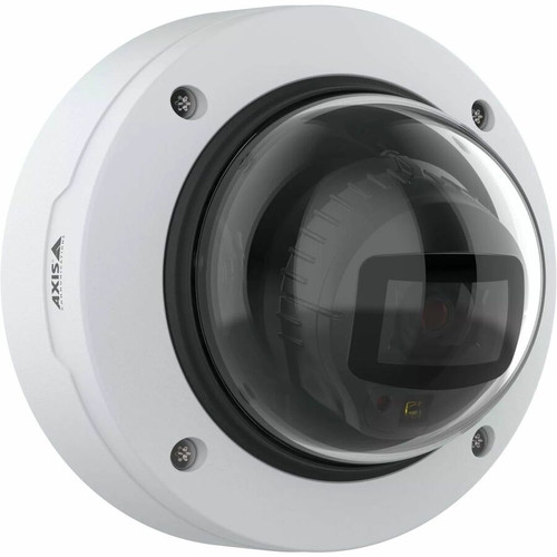 AXIS P3275-LV 2 Megapixel Indoor/Outdoor Full HD Network Camera - Color - Dome - White  - Infrared Night Vision - H.264B (MPEG-4 Part (Fleet Network)
