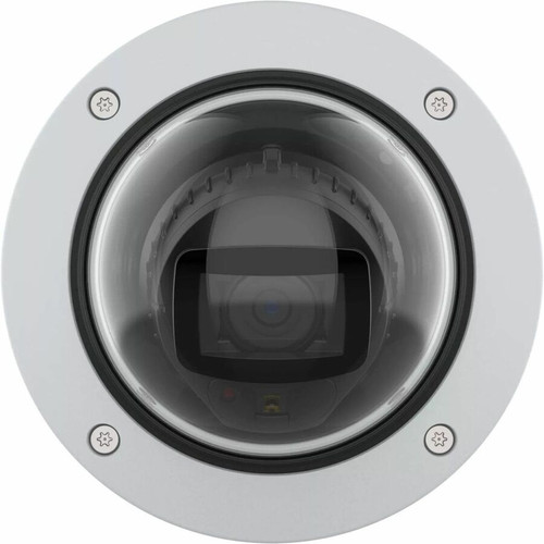 AXIS P3278-LV 8 Megapixel Indoor/Outdoor 4K Network Camera - Color - Dome - White  - Infrared Night Vision - H.264B (MPEG-4 Part Part (Fleet Network)