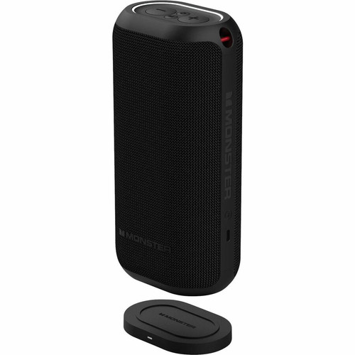 Monster DNA Max Portable Bluetooth Speaker System - 10 W RMS - Black - Battery Rechargeable (Fleet Network)