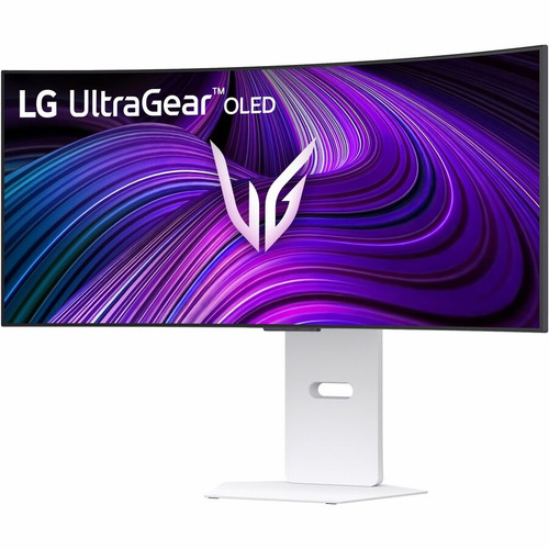 LG UltraGear 34GX90SA-W 34" Class UW-QHD Curved Screen Gaming OLED Monitor - 21:9 - 34" Viewable - OLED - 3440 x 1440 - Adaptive - 275 (Fleet Network)