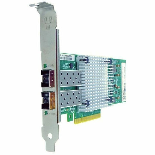 Axiom 10Gbs Dual Port SFP+ PCIe x8 NIC Card for HP - 728987-B21 - PCI Express 2.0 x8 - 10 Gbit/s Data Transfer Rate - Intel 82599ES - (Fleet Network)