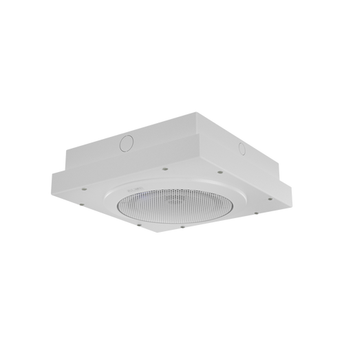Algo 8199 Surface Mount Speaker - 16W RMS - PoE+ Powered - Omnidirectional Sound with Microphone - Indoor Wall/Ceiling/Flush Mount