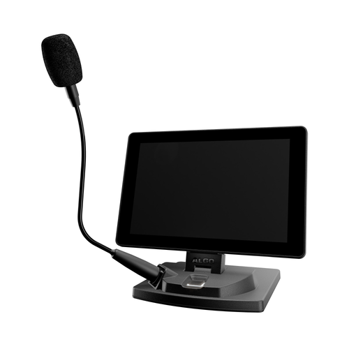 Algo 8450SG Network Paging Console - 10. 1" Touchscreen LCD - PoE+ Powered - Desk/Wall/Rack Mountable for Emergency & Command Center