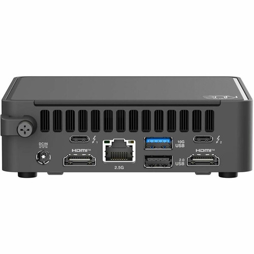 Asus 90AR00Q2-M00230 NUC 15 Pro NUC15CRHi3 Barebone Mini PC - Intel Core 3 - Up to 96GB DDR5-5600 RAM - Dual M. 2 NVMe - Wi-Fi 6E - 2.5GbE