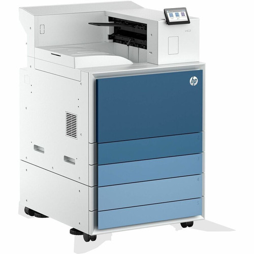 HP LaserJet Enterprise 8501x Wired/Wireless Laser Printer - Monochrome - 70 ppm Mono - 1200 x 1200 dpi Print - Automatic Duplex Print (Fleet Network)