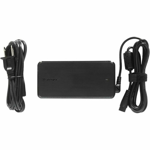 Targus APA90US 90W AC Semi-Slim Universal Laptop Charger - 6 ft Cable - Black - 5 Power Tips
