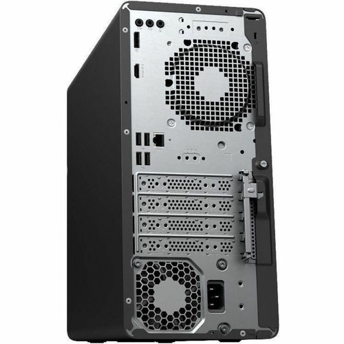 HP BB4R9AA#ABL OmniDesk M03-0009 Desktop Computer - Intel Core Ultra 5225 - 16GB DDR5 RAM - 512GB NVMe SSD - Tower - Windows 11 Home - Dark Wood/Jack
