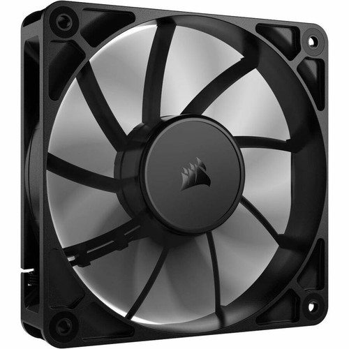 Corsair RS120 120mm PWM Fan - 1 Pack - 4.72" (120 mm) Maximum Fan Diameter - 1 x Fan(s) - 72.80 CFM (123.69m /h) Maximum Airflow - rpm (Fleet Network)