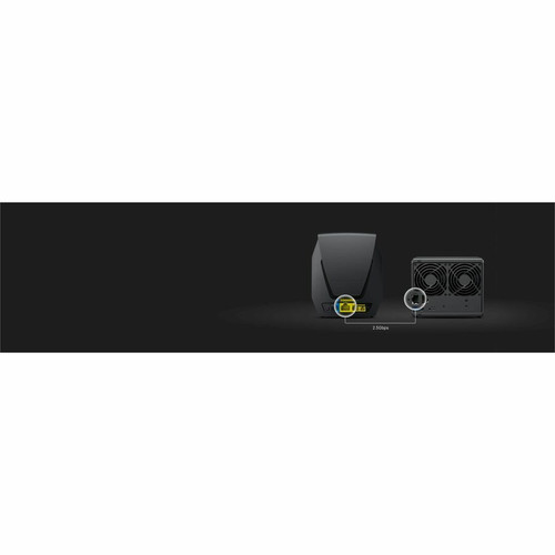 Synology DiskStation DS725 Plus SAN NAS Storage System AMD R-Series Dual-core 2.6 GHz 2 Bay HDD And SSD Support Supported DS725+