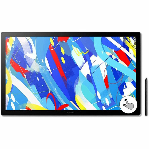 Wacom Cintiq 24 Touch - 3D Graphics Tablet - 24" LCD - 5080 lpi - WQHD - Touchscreen - Multi-touch Screen Cable - 16.7 Million Colors (Fleet Network)