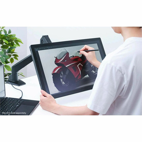 Wacom DTK246K0A Cintiq 24 Graphics Tablet - 24" LCD WQHD Pen Display - 8192 Pressure Levels - Compatible with PC - Android - Mac