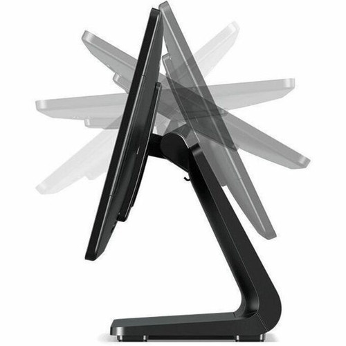Elo E767356 POS Terminal Stand - 15" Screen Support - VESA 75 x 75 Mount - Compatible with I-Series & Z20