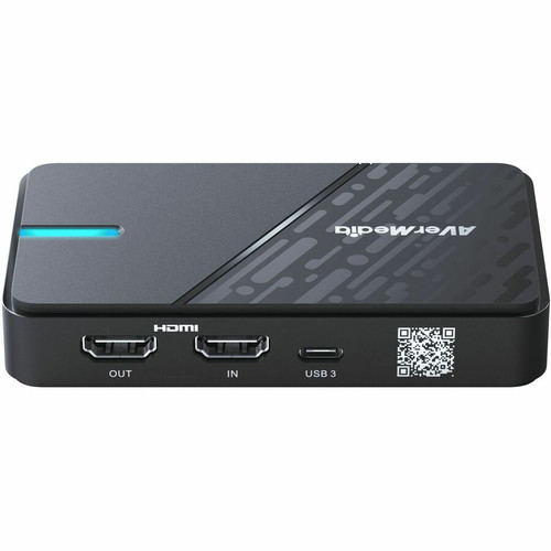 AVerMedia GC311G2BLACK StreamLine MINI+ Video Capture Device - 4K 2160p - 1440p - 1080p - 1080i - 720p - HDMI & USB - Black