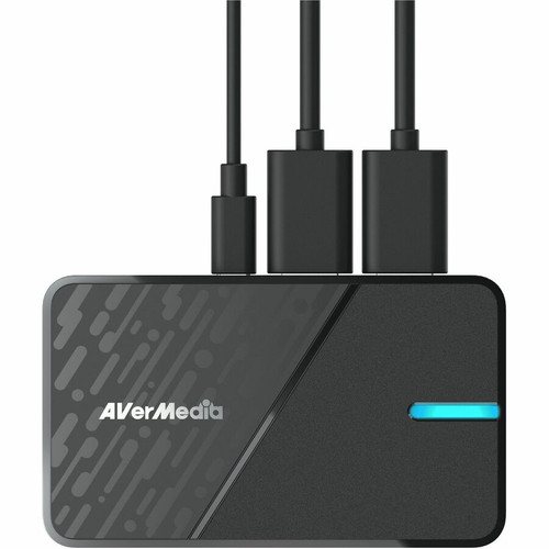 AVerMedia GC311G2BLACK StreamLine MINI+ Video Capture Device - 4K 2160p - 1440p - 1080p - 1080i - 720p - HDMI & USB - Black