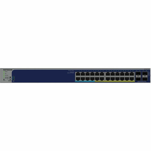 Netgear GS728TXUP-300NAS Business GS728TXUPv3 24-Port Managed PoE++ Switch - 420W PoE Budget - 4x SFP+ Uplinks - Layer 3