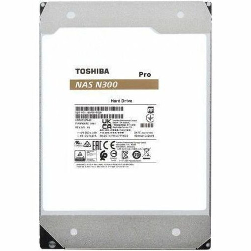 Toshiba HDWG82EXZSTB N300 Pro 24TB Hard Drive - 3.5" Internal SATA/600 NAS HDD - 7200rpm 512MB Cache 550TB TBW