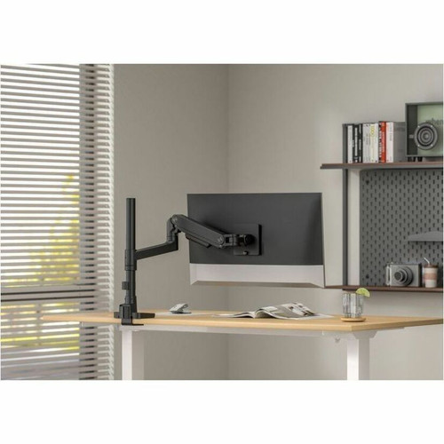 Amer HYDRA1HDGB Mounts HYDRA Elite Single Monitor Mounting Arm - Black - Supports 17" to 49" Screens - 44 lb Capacity - VESA 75 x 75/100 x 100
