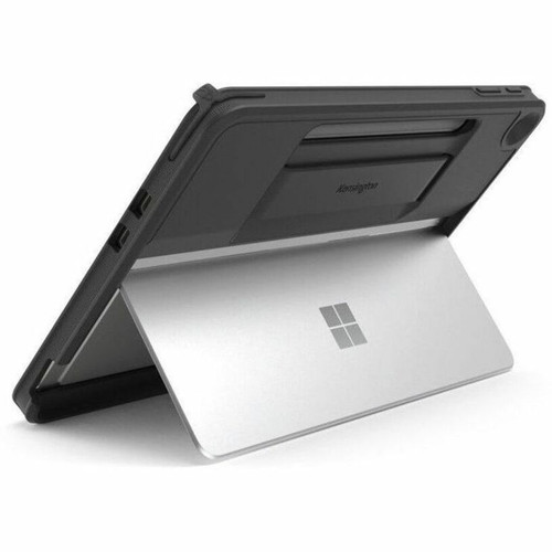 Kensington BlackBelt Rugged Carrying Case for 12" Microsoft Surface Pro Tablet - Black - Drop Resistant, Anti-slip, Heat Resistant, - (Fleet Network)