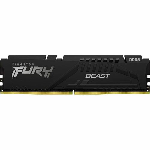 Kingston FURY Beast RAM Module - For Motherboard - 128 GB (2 x 64GB) - DDR5-5600/PC5-44800 DDR5 SDRAM - 5600 MHz Dual-rank Memory - - (Fleet Network)