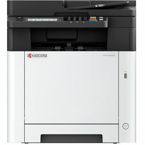 Kyocera Ecosys MA2600cwfx Wired & Wireless Laser Multifunction Printer - Color - Copier/Fax/Printer/Scanner - 27 ppm Mono/27 ppm Color (Fleet Network)