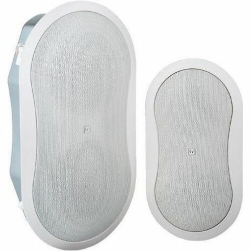 Electro-Voice EVID FM6.2 2-way In-wall, Flush Mount, In-ceiling Speaker - 75 W RMS - White - 300 W (PMPO) - 6" (152.40 mm) - 1" (25.40 (Fleet Network)