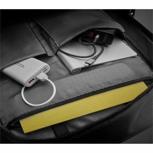 CODi FOR700-4 Fortis 15. 6" Laptop Backpack - Checkpoint Friendly - Shoulder & Chest Straps - Black