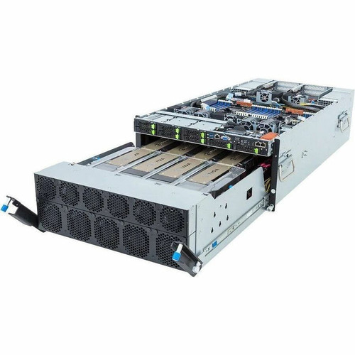 Gigabyte G593-SD2-AAX1 Server Barebone System - Dual Socket LGA-4677 - 32x DDR5 Slots - 5U Rackmount - 12x PCIe x16 - 8 x 2. 5" Bays - Windows Server