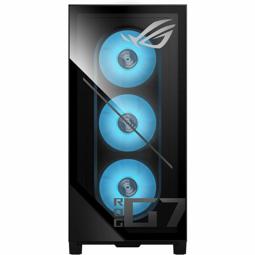Asus ROG G700 G700TF-DSU750801-CB Gaming Desktop Computer - Intel Core Ultra 7 265F - 64 GB - 2 TB SSD - Black - Intel B860 Chip - 11 (Fleet Network)