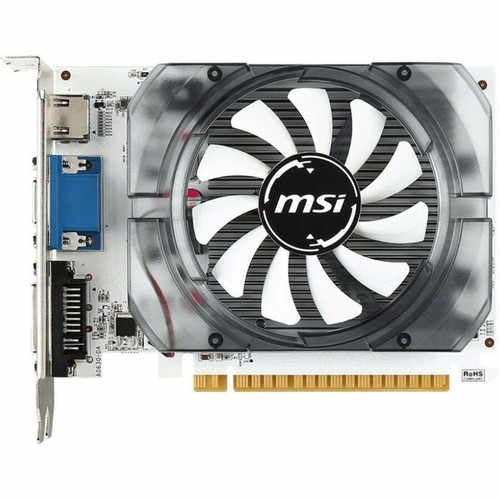 MSI NVIDIA GeForce GT 730 Graphics Card 4 GB DDR3 SDRAM Multi Output HDMI VGA DVI PCI Express 2.0 Graphic Width Bit Bus X G730432