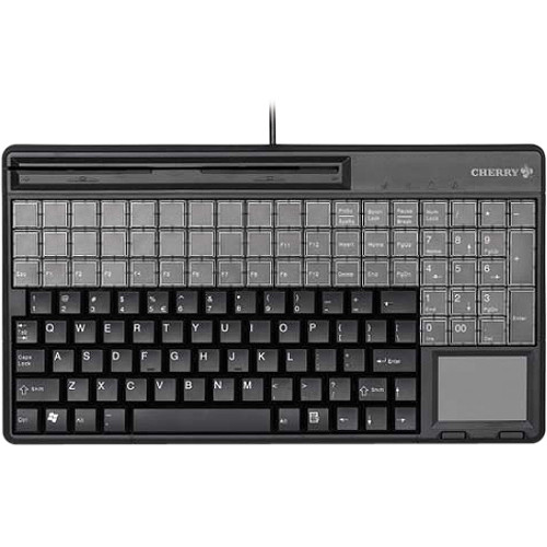 Cherry Advanced Performance Line SPOS G86-61410 POS Keyboard - QWERTY Layout - 60 Relegendable Keys (Fleet Network)