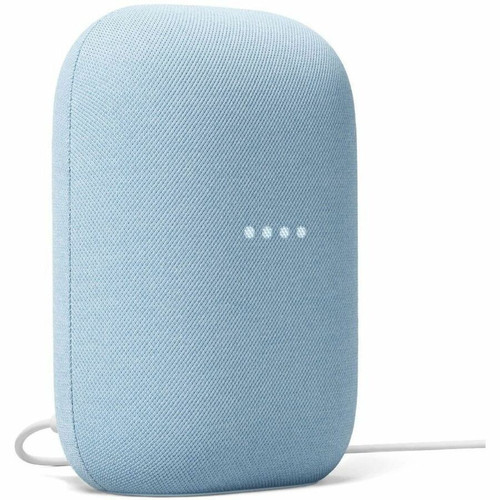 Google Nest Audio Bluetooth Smart Speaker - Google Assistant Supported - Sky Blue - Wireless LAN (Fleet Network)