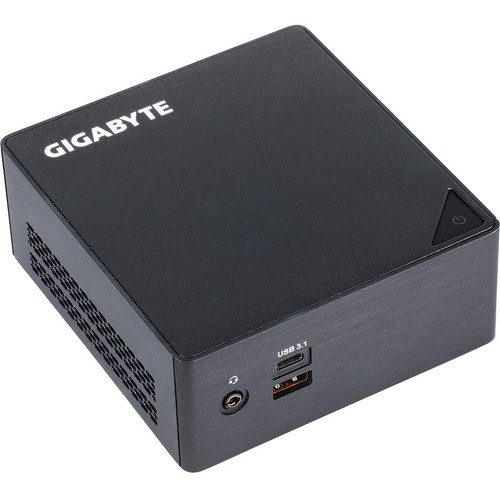 GIGABYTE BRIX GB-BKI7HA-7500 Desktop Computer - Intel Core i7 7th Gen i7-7500U - Mini PC - Intel HD Graphics 620 DDR4 SDRAM (Fleet Network)