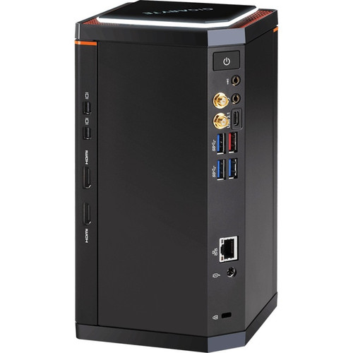 Gigabyte GB-BNI7HG6-1060 BRIX Gaming Desktop - Intel Core i7-7700HQ - NVIDIA GeForce GTX 1060 6GB - Windows 10 - Ultra Compact