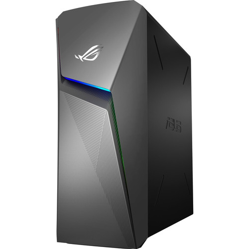 Asus ROG Strix GL10 GL10DH-DHR752 Gaming Desktop Computer - AMD Ryzen 7 3rd Gen 2700 - 16 GB - 1 TB HDD - 256 GB SSD - Iron Gray - 10 (Fleet Network)