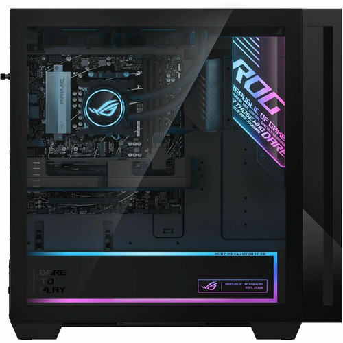 Asus ROG GM700 GM700TZ-DBR7506TI-CB Gaming Desktop Computer - AMD Ryzen 7 8700F - 32 GB - 2 TB SSD - Tower - Black - AMD B650 Chip - - (Fleet Network)