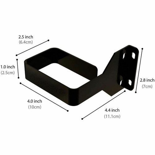 IOGEAR 1U Multi-Way Cable Management Ring - D-ring - 1.5U Rack Height - Steel - 1 (GRMVCH)