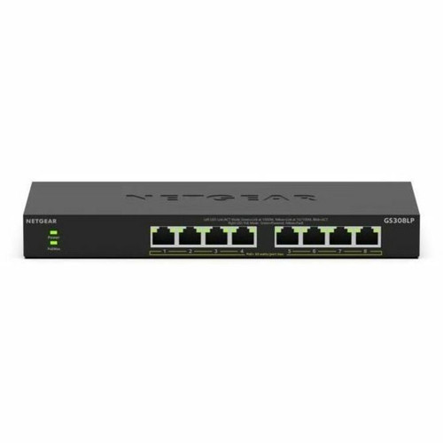 Netgear Business GS308LP 8 Port Gigabit Ethernet Switch With PoE Power Support And 2 Layer Switching Supported Ports W GS308LP-100NAS
