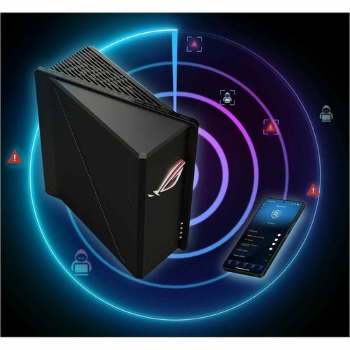 Strix GS-BE12000 Wi-Fi 7 Tri-Band Wireless Router - 2.5GbE - 8 Antennas - 1.46 GB/s - Quad-Core CPU - AI Security