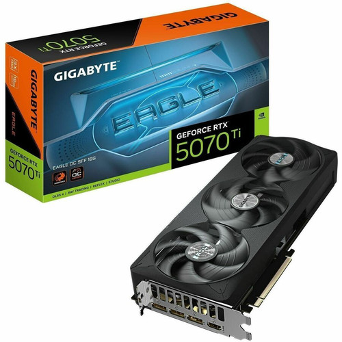 GIGABYTE NVIDIA GeForce RTX 5070 Ti Graphic Card - 16 GB GDDR7 - 7680 x 4320 - 2.54 GHz Core - 256 bit Bus Width - PCI Express 5.0 - - (Fleet Network)