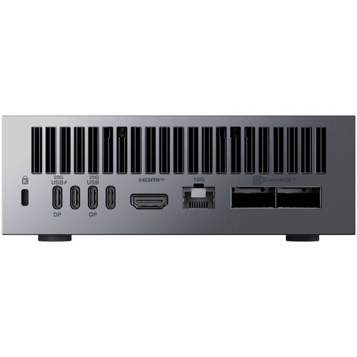 Asus GX10-GG0020BN Ascent Desktop AI Computer - ARM Cortex X925128 GB LPDDR5X - 2 TB NVMe 4.0 SSD - NVIDIA Blackwell GPU GB10 - DGX OS - Stellar Gray