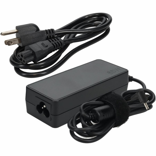 AddOn Lenovo GX20L23044 Compatible 45W 20V at 2.25A Black 4.0 mm x 1.7 mm Laptop Power Adapter and Cable - 45 W - 20 V DC Output - A - (Fleet Network)