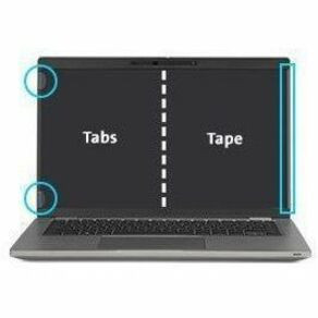 Kensington High Clarity Privacy Screen Filter for Laptops 15.6" (16:10) - For 15.6" (396.24 mm) Widescreen LED-LCD Notebook - 16:10 - (HC156A1610A)