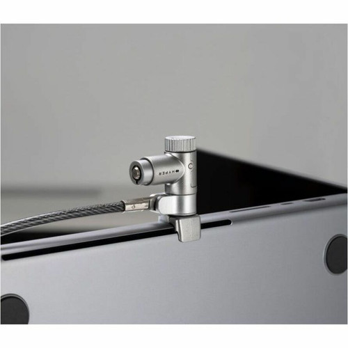 Hyper HS5911GLX-25 HyperShield MacBook Pro Master-Keyed Cable Lock - 25-Pack - 6. 5 ft (1. 98 m) Cable - Serialized - Silver