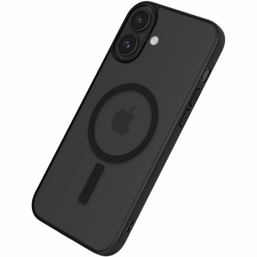 PEEL I16_PLS_BMP_BLK Bumper iPhone 16 Plus Case - Black - Polymer - Drop - Ding & Scratch Resistant - Wireless Charging Compatible