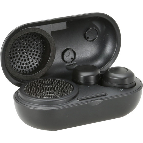 iLive Truly Wire-Free Earbuds with Charging Case and Speaker (IAEBTS410B) - Stereo - True Wireless - Bluetooth - 16 Ohm - 20 Hz to 20 (IAEBTS410B)
